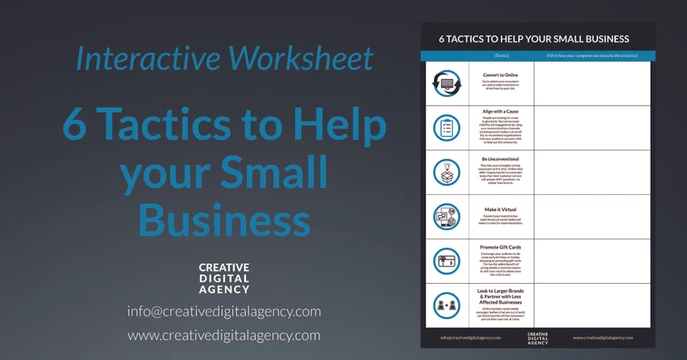 Interactive Worksheet: 6 Tactics to Help your Small Business